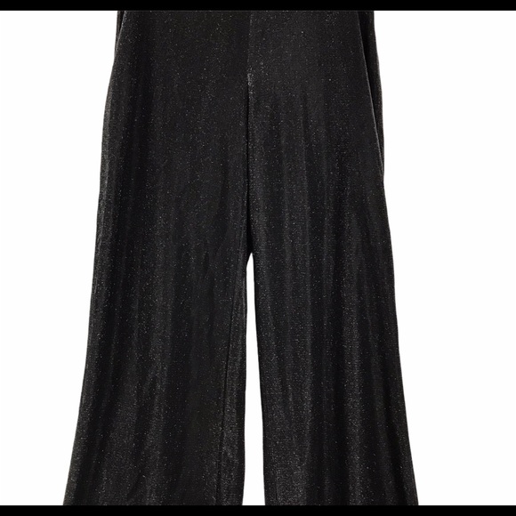 Night Way Collections sparkly wide leg pants M - Picture 10 of 12